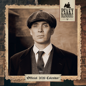 Peaky Blinders  - 2026 Square Calendar i gruppen MERCHANDISE /  /  hos Bengans Skivbutik AB (5642891)