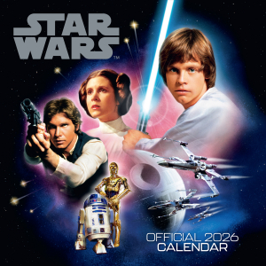 Star Wars Classic  - 2026 Square Calendar i gruppen MERCHANDISE / Kalender / Film-Musikal hos Bengans Skivbutik AB (5642895)