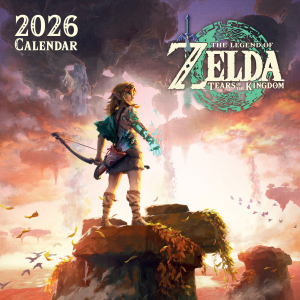 The Legend Of Zelda  - 2026 Square Calendar i gruppen MERCHANDISE /  /  hos Bengans Skivbutik AB (5642902)