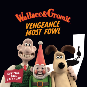 Wallace And Gromit  - 2026 Square Calendar i gruppen MERCHANDISE /  /  hos Bengans Skivbutik AB (5642906)