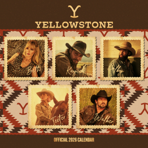Yellowstone  - 2026 Square Calendar i gruppen MERCHANDISE /  /  hos Bengans Skivbutik AB (5642908)
