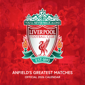Liverpool Fc Legends  - 2026 Square Calendar i gruppen MERCHANDISE /  /  hos Bengans Skivbutik AB (5642911)