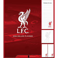 Liverpool Fc  - 2026 Deluxe Planner i gruppen MERCHANDISE /  /  hos Bengans Skivbutik AB (5642926)