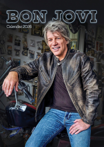 Bon Jovi - 2026 Unofficial Calendar i gruppen MERCHANDISE /  /  hos Bengans Skivbutik AB (5643163)