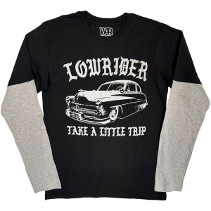 War - Low Rider (Black & Grey) Uni Layered Longsleeve i gruppen MERCHANDISE / T-shirt / RnB-Soul hos Bengans Skivbutik AB (5643213r)