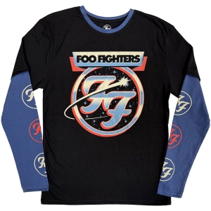 Foo Fighters - Comet Uni Bl/Denim Layered Longsleeve  (L) i gruppen MERCHANDISE / T-shirt / Pop-Rock hos Bengans Skivbutik AB (5643683)