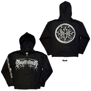 Bring Me The Horizon - Metal Logo Genxsis Uni Bl Zip Hoodie i gruppen MERCHANDISE / Hoodies / Hårdrock hos Bengans Skivbutik AB (5643854r)