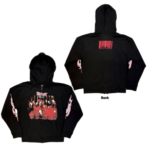 Slipknot - Spit It Out Uni Bl Zip Hoodie i gruppen MERCHANDISE / Hoodies / Hårdrock hos Bengans Skivbutik AB (5643887r)