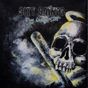 City Saints - Blue Collar Sons (Clear Smokey Dark i gruppen VINYL / Pop-Rock hos Bengans Skivbutik AB (5644004)