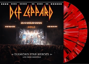 Def Leppard - Diamond Star Heroes - Live From Sheffield (Red, White & Black Splatter / 2LP) i gruppen VI TIPSAR / Fredagsreleaser / 2025-11-21 hos Bengans Skivbutik AB (5644020)
