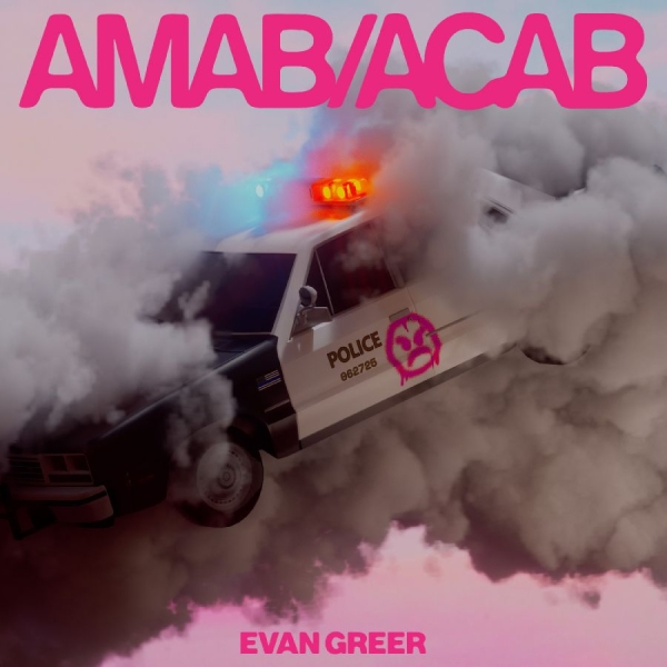 Greer Evan - Amab/Acab (Clear/Pink Cloud Vinyl) i gruppen VI TIPSAR / Fredagsreleaser / 2025-11-21 hos Bengans Skivbutik AB (5644338)