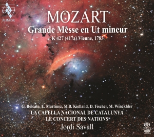 Mozart W A - Great Mass In C Minor i gruppen MUSIK / SACD / Nyheter / Klassiskt hos Bengans Skivbutik AB (5644440)