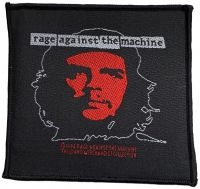 Rage Against The Machine - Patch Red Silhoutte Che (9,5 X 10,1 i gruppen MERCHANDISE / Tygmärke / Hårdrock hos Bengans Skivbutik AB (5644582)