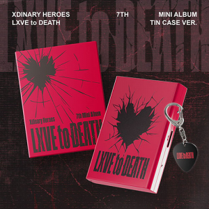 Xdinary Heroes  - Lxve To Death (Md Ver.)  + Bdm i gruppen MERCHANDISE / Merch+Code / K-Pop hos Bengans Skivbutik AB (5644693)