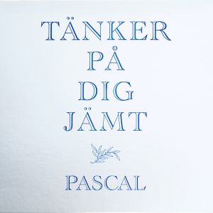 Pascal - Tänker På Dig Jämt (Black Vinyl LP) i gruppen VI TIPSAR / Fredagsreleaser / 2025-10-31 hos Bengans Skivbutik AB (5644719)