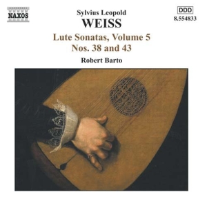 Weiss Silvius Leopold - Lute Sonatas Vol 5 i gruppen Externt_Lager / Naxoslager hos Bengans Skivbutik AB (564487)