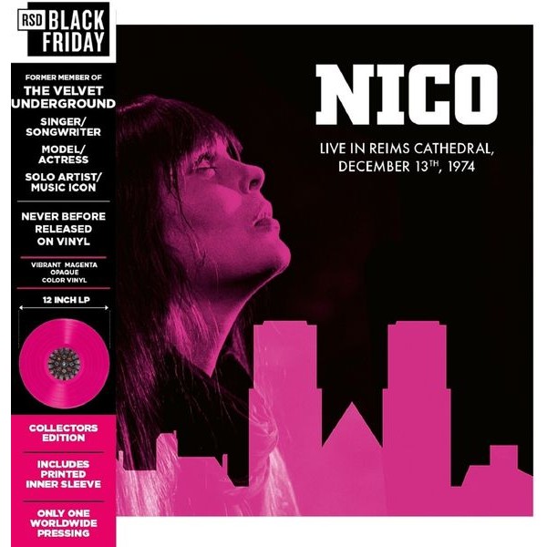 Nico - Live In Reims Cathedral - December 13Th, 1974 i gruppen VINYL / Pop-Rock hos Bengans Skivbutik AB (5645073)