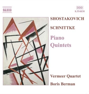 Shostakovich/Schnittke - Piano Quintets i gruppen Externt_Lager / Naxoslager hos Bengans Skivbutik AB (564605)