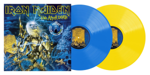 Iron Maiden - Live After Death (40th Anniversary Blue & Yellow / 2LP) i gruppen VI TIPSAR / Fredagsreleaser / 2025-11-28 hos Bengans Skivbutik AB (5646303)