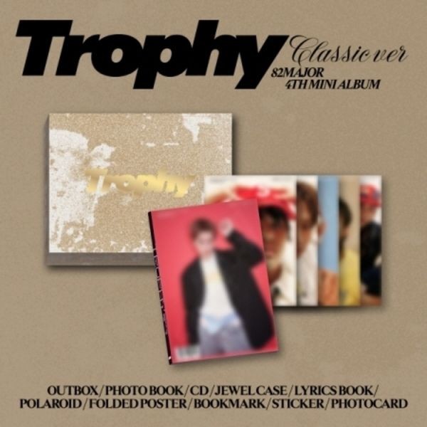 82MAJOR - Trophy (Classic Ver.) i gruppen CD / K-Pop hos Bengans Skivbutik AB (5646305)
