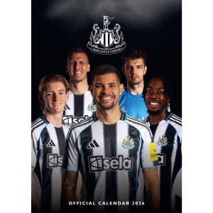 Newcastle United Fc  - 2026 A3 Calendar  i gruppen MERCHANDISE /  /  hos Bengans Skivbutik AB (5646806)