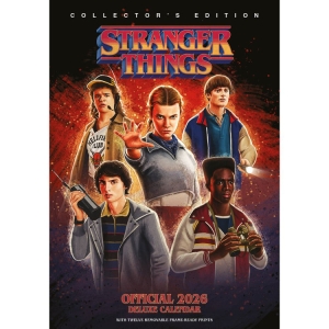 Stranger Things  - 2026 A3 Deluxe Calendar i gruppen Minishops / Stranger things hos Bengans Skivbutik AB (5646809)