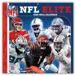 Nfl Elite - 2026 Square Calendar i gruppen MERCHANDISE /  /  hos Bengans Skivbutik AB (5646813)