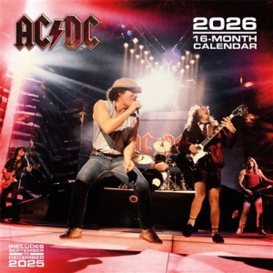 Ac/Dc - 2026 Square Calendar i gruppen VI TIPSAR / Fredagsreleaser / 2025-10-31 hos Bengans Skivbutik AB (5647038)