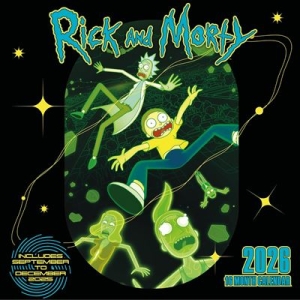 Rick & Morty - 2026 Square Calendar i gruppen MERCHANDISE / Kalender / Film-Musikal hos Bengans Skivbutik AB (5647048)