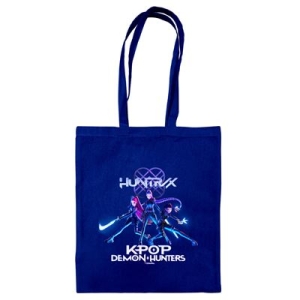 K-Pop Demon Hunters - Trio - Navy Blue Tote Bag i gruppen VI TIPSAR / Fredagsreleaser / 2025-10-31 hos Bengans Skivbutik AB (5647057)