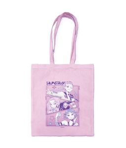 K-Pop Demon Hunters  - Huntrix - Light Pink Tote Bag i gruppen VI TIPSAR / Fredagsreleaser / 2025-10-31 hos Bengans Skivbutik AB (5647058)