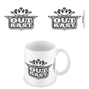Outkast  - (Logo) White Pod Mug i gruppen MERCHANDISE / Mugg / Film-Musikal hos Bengans Skivbutik AB (5647060)