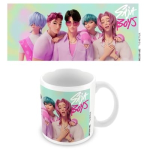 K-Pop Demon Hunters - (Saja Boys) White Pod Mug i gruppen MERCHANDISE / Mugg / K-Pop hos Bengans Skivbutik AB (5647061)