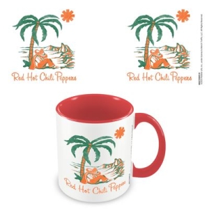 Red Hot Chili Peppers - (Island) Red Coloured Inner Pod Mug i gruppen MERCHANDISE / Mugg / Pop-Rock hos Bengans Skivbutik AB (5647074)