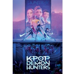 K-Pop Demon Hunters  - Key Art - Poster Poster 91,5 X 61 Cm i gruppen VI TIPSAR / Fredagsreleaser / 2025-10-31 hos Bengans Skivbutik AB (5647084)