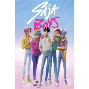 K-Pop Demon Hunters  - Saja Boys - Poster 91,5 X 61 Cm i gruppen MERCHANDISE / Poster / Pop-Rock hos Bengans Skivbutik AB (5647085)