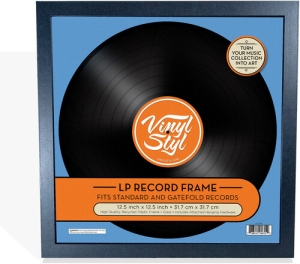 Vinyl Styl - Vinyl Record Frame (Black) i gruppen ÖVRIGT / Vinyltillbehör / Övrigt hos Bengans Skivbutik AB (5647122)