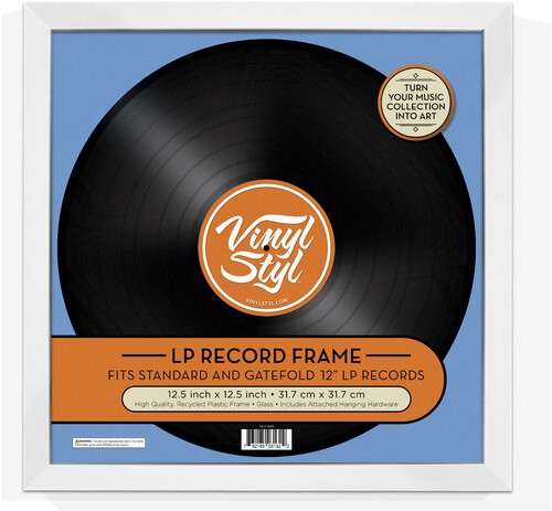Vinyl Styl - Vinyl Record Frame (White) i gruppen ÖVRIGT / Vinyltillbehör / Övrigt hos Bengans Skivbutik AB (5647123)