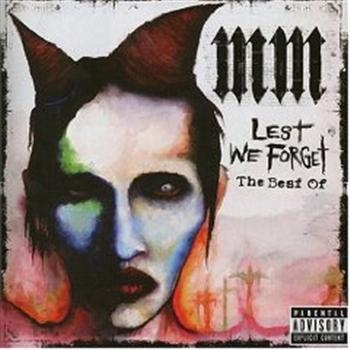 Marilyn Manson - Lest We Forget/Best i gruppen CD / Best Of,Hårdrock,Pop-Rock hos Bengans Skivbutik AB (5647169)