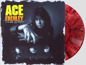 Frehley Ace - Trouble Walkin (Oxblood Red Hide Your Heart Swirl Vinyl) i gruppen VINYL / Hårdrock hos Bengans Skivbutik AB (5647206)