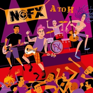 Nofx - A To H (Transparant Magenta Vinyl L i gruppen VI TIPSAR / Fredagsreleaser / 2025-12-05 hos Bengans Skivbutik AB (5647702)