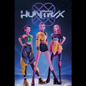 K-Pop Demon Hunters - Girls 91,5 x 61 cm Poster i gruppen Minishops / K-Pop Demon Hunters hos Bengans Skivbutik AB (5647729)