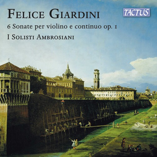 Felice Giardini - 6 Sonatas For Violin And Continuo, i gruppen CD / Toppsäljare hos Bengans Skivbutik AB (5648220)