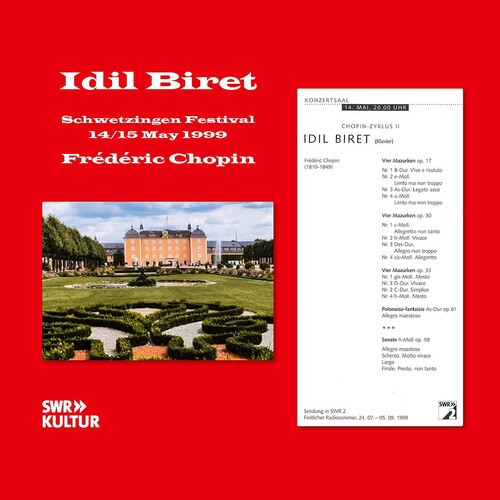 Idil Biret - Schwetzingen Festival 1999 i gruppen CD / Klassiskt hos Bengans Skivbutik AB (5648239)