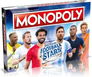World Football - World Football Stars Monopoly i gruppen MERCHANDISE / Sällskapsspel / Sport hos Bengans Skivbutik AB (5648387)