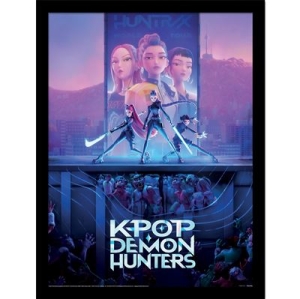 K-Pop Demon Hunters - Key Art Collector Print i gruppen MERCHANDISE / Merch / Nyheter / K-Pop hos Bengans Skivbutik AB (5648434)