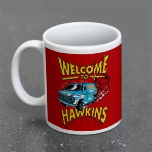 Stranger Things - Hawkins White Pod Mug i gruppen MERCHANDISE / Mugg / TV-serie hos Bengans Skivbutik AB (5648447)