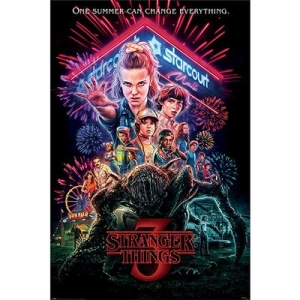 Stranger Things - Summer Of 85 Maxi Poster 91,5 X 61 Cm i gruppen MERCHANDISE / Poster / TV-serie hos Bengans Skivbutik AB (5648458)