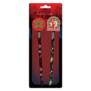 Stranger Things - Demogorgons Pencil & Toppers i gruppen MERCHANDISE / Merch / Nyheter / TV-serie hos Bengans Skivbutik AB (5648467)