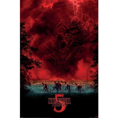Stranger Things - Vecna Sky Maxi Poster 91,5 X 61 Cm i gruppen MERCHANDISE / Poster / TV-serie hos Bengans Skivbutik AB (5648480)